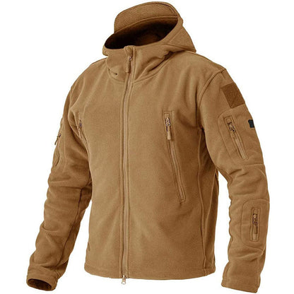 Warme Fleecejacke Herren Winddicht