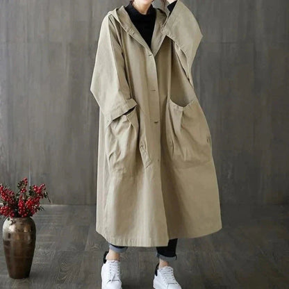 Eleganter Damen-Trenchcoat Klassisch - IdealeKleiden