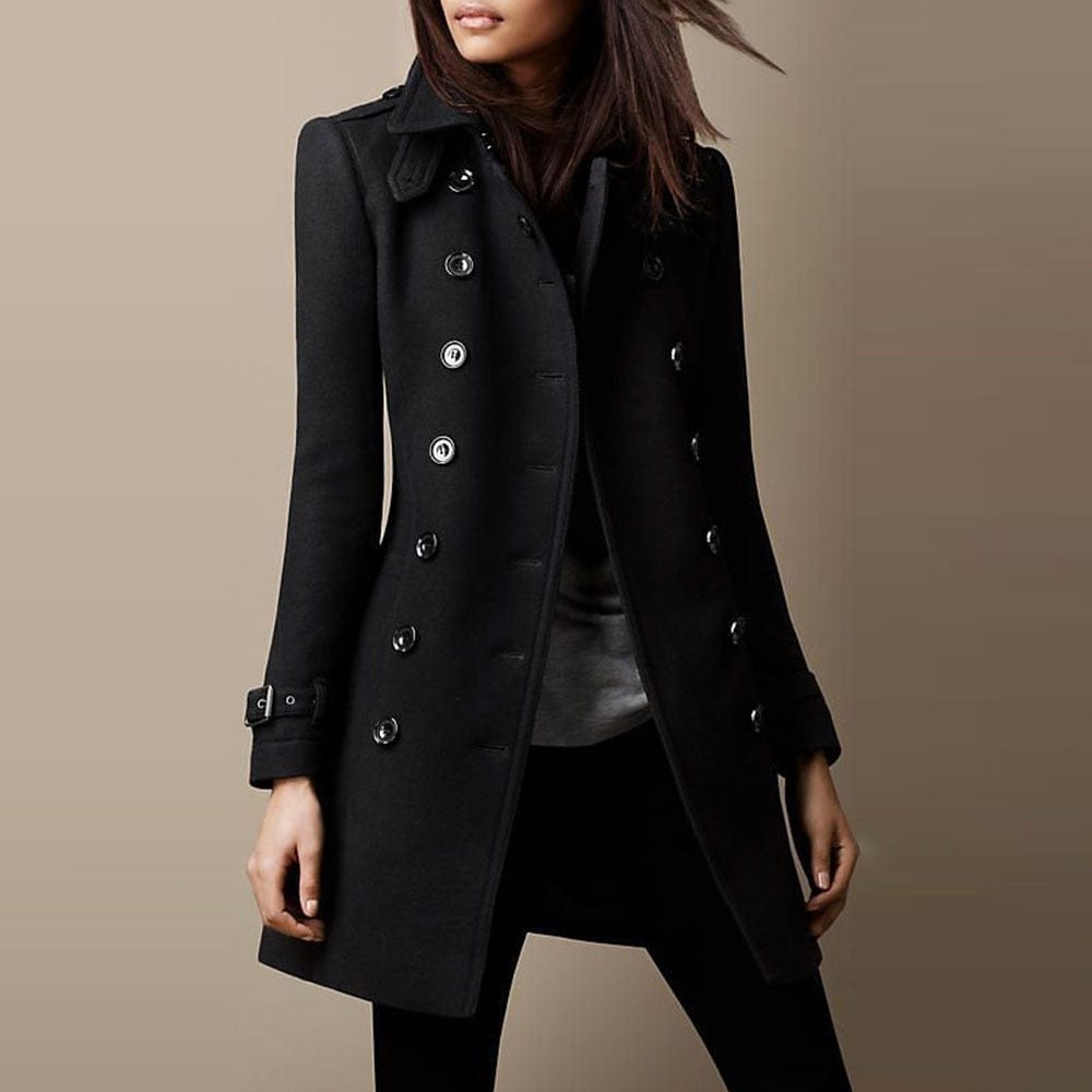 Elegante Damenjacke mit Doppelreihen-Knöpfen