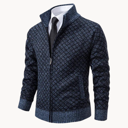 Weiches Rollkragen Strickkleid