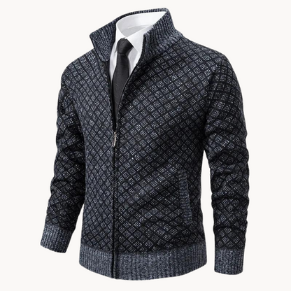 Weiches Rollkragen Strickkleid