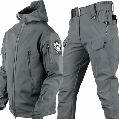 Militär Outfit Set Jacke Hose