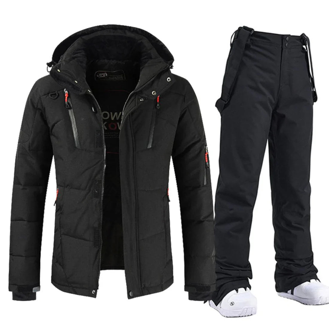 Herren Outdoor Jacken Set Warm Winter
