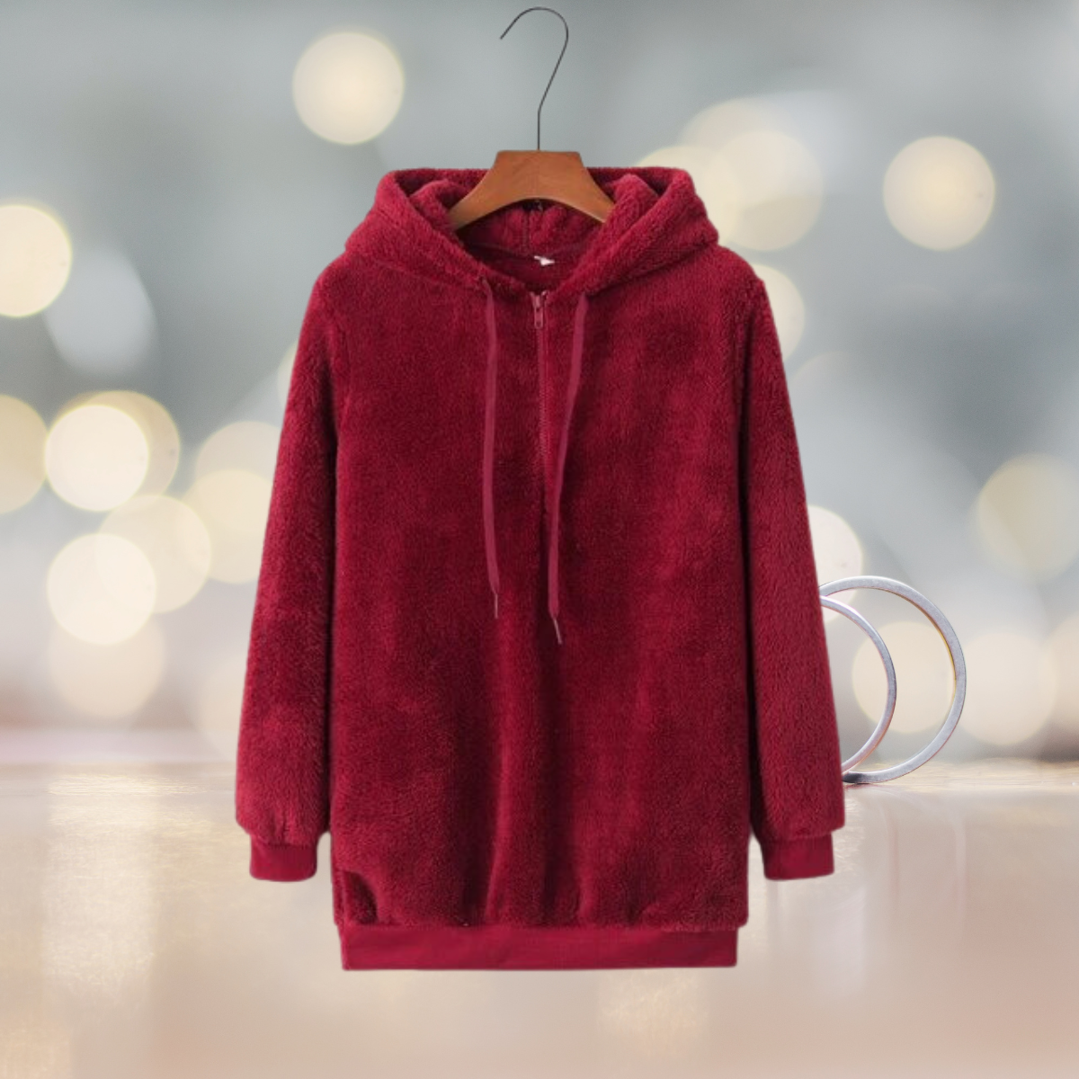 Damenschleife Herbst-Hoodie Weich & Bequem