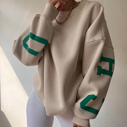 Großer Winterpullover Klassisch Übergröße