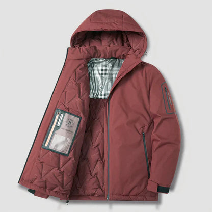 Herren Winterjacke Dicker Warme Parka