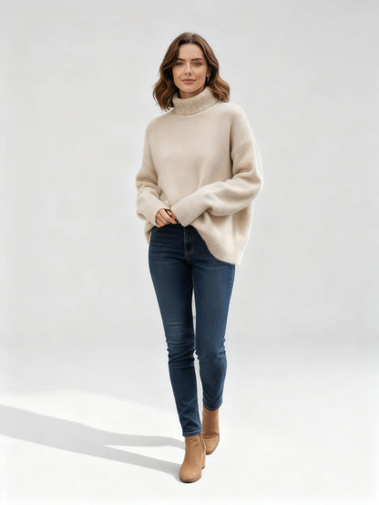 Weicher Damen Kaschmir Pullover Elegantes Design