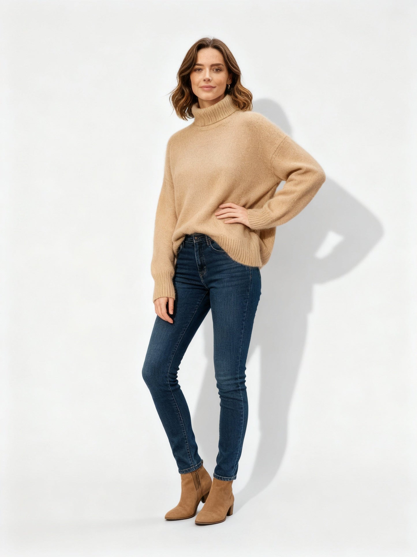 Weicher Damen Kaschmir Pullover Elegantes Design