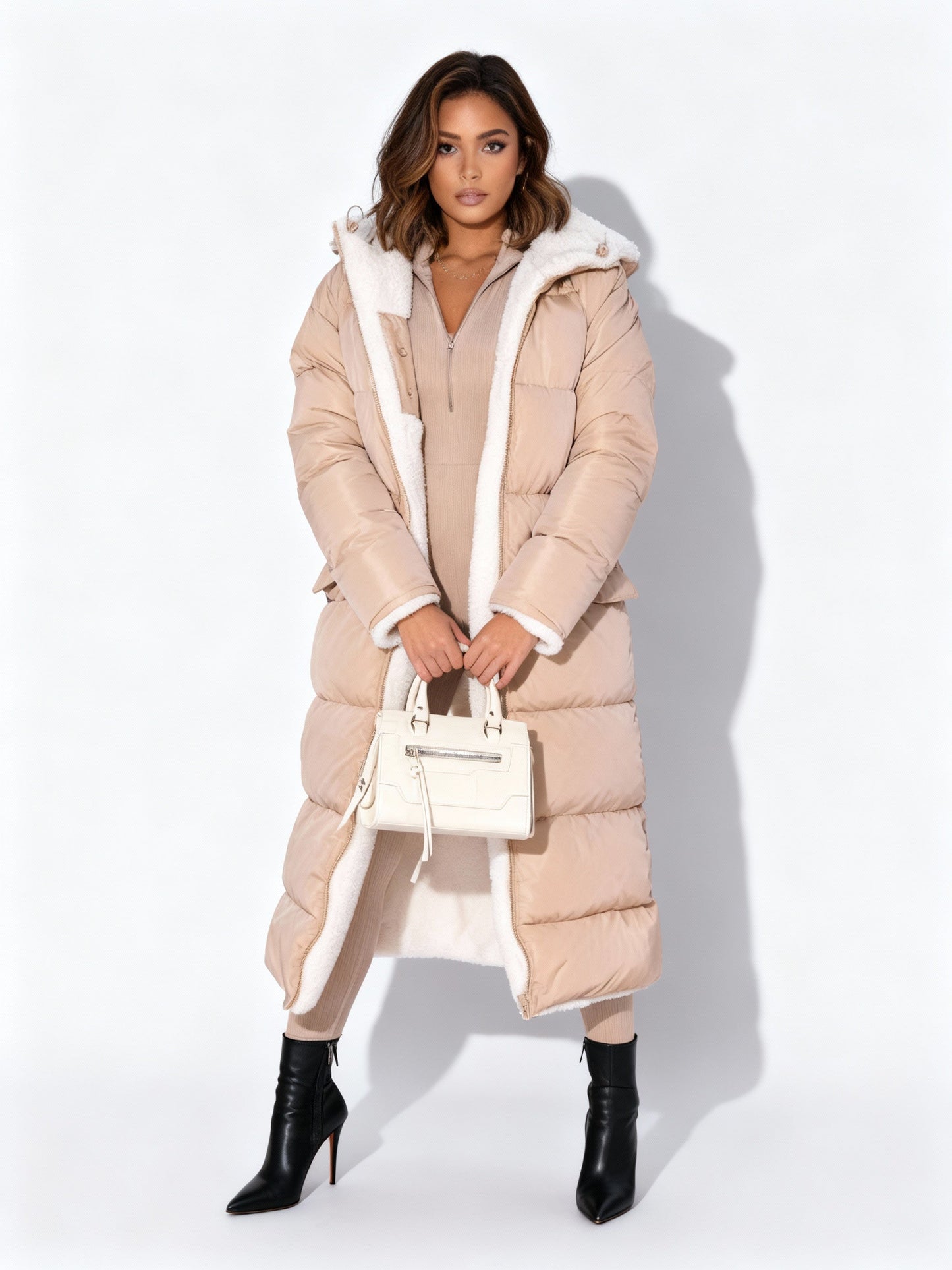 Damen Umkehrjacke Warm Winter