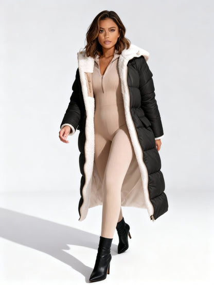 Damen Umkehrjacke Warm Winter