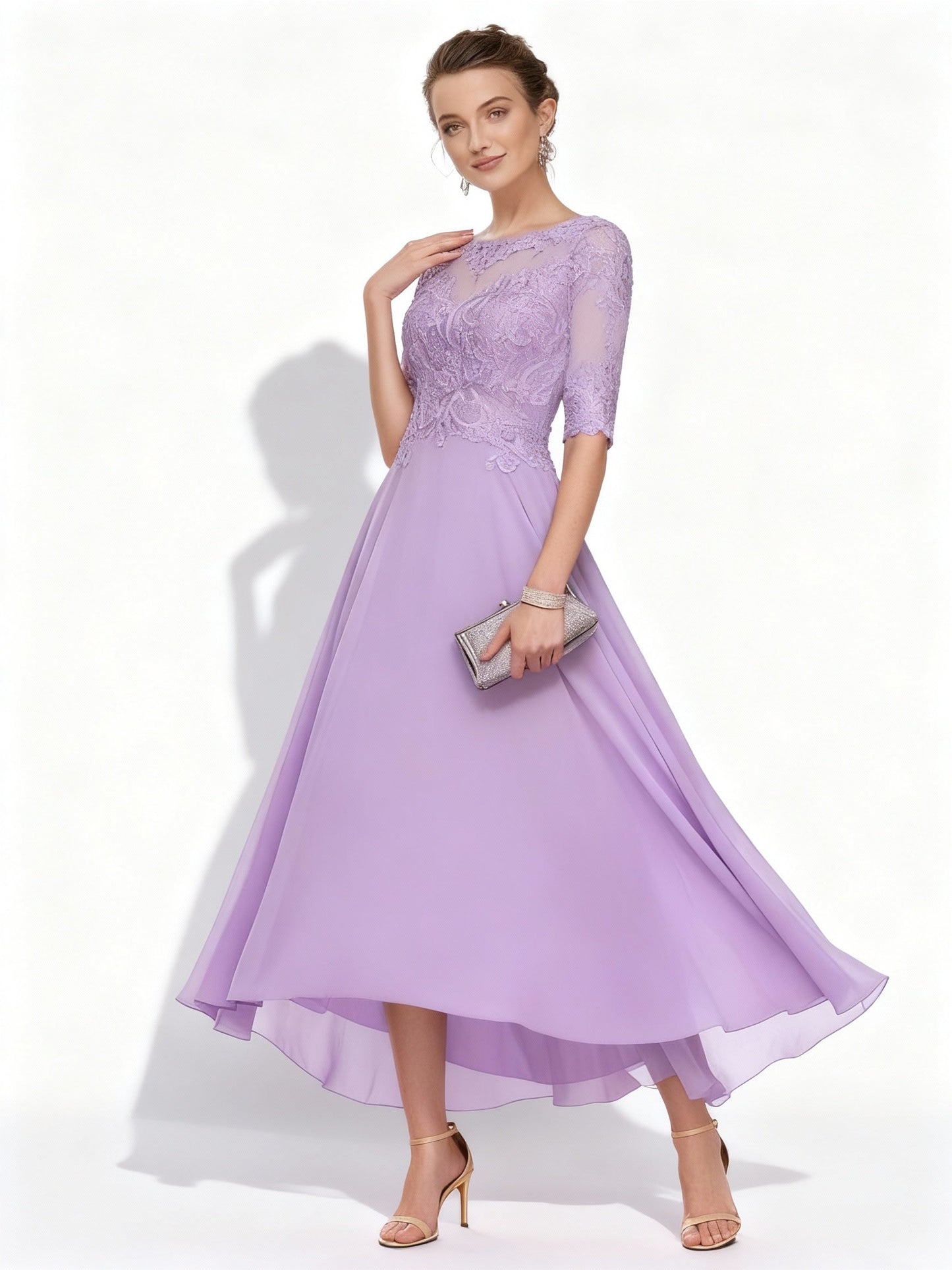 Elegantes Abendkleid Damen Lang