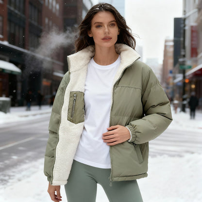 Warme Steppjacke Damen Komfort Design