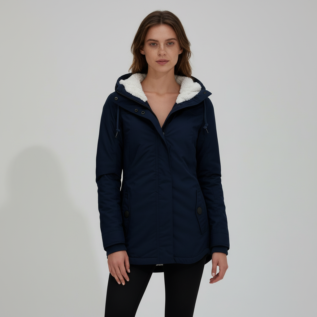 Winterjacke Streetwear Kapuze Warm