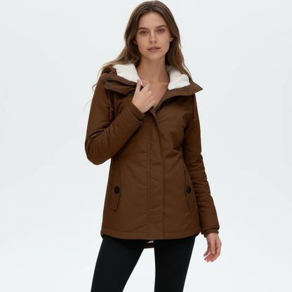 Winterjacke Streetwear Kapuze Warm