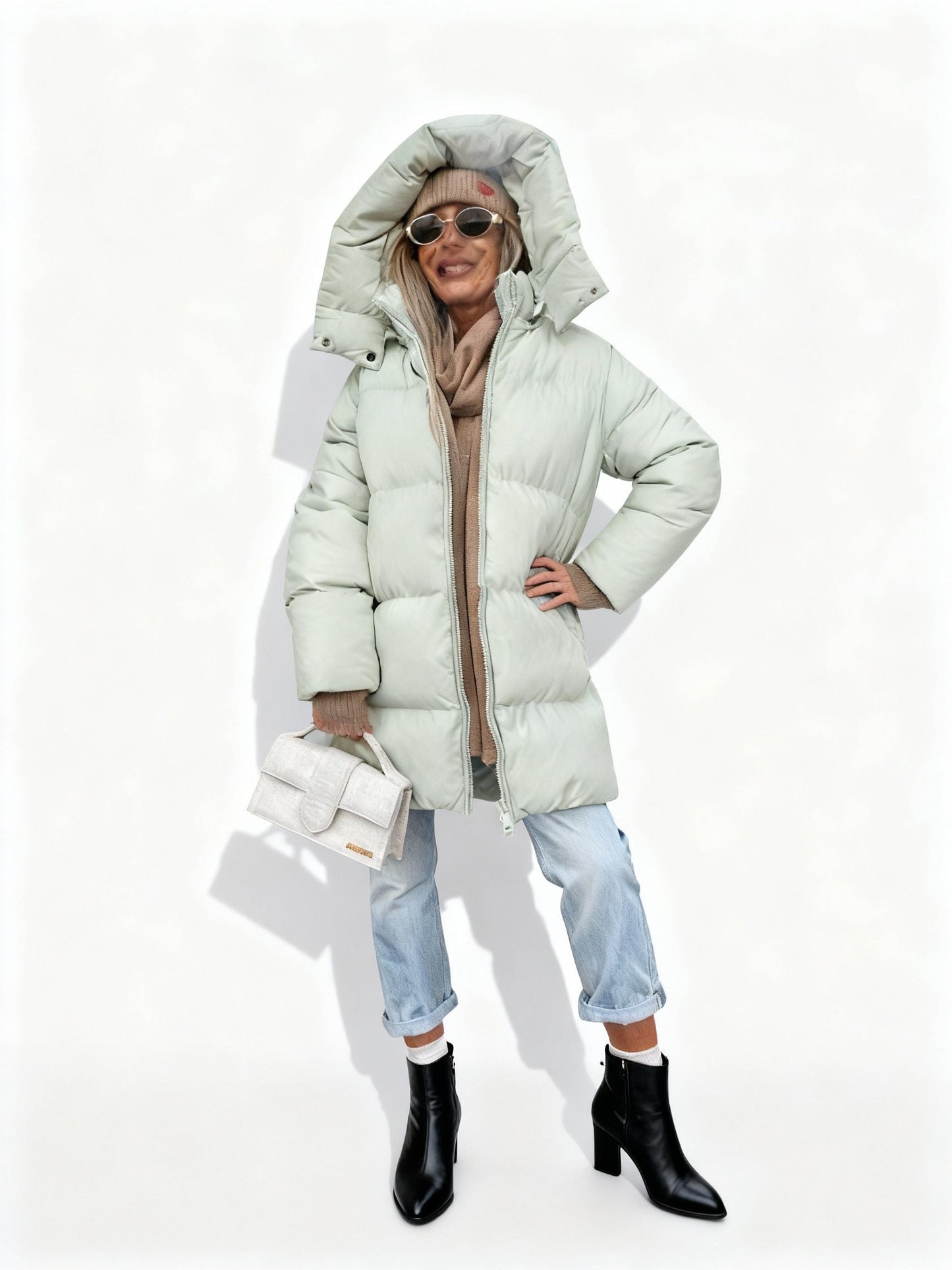 Stylische Damen Winterparka