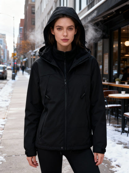Warme Damen Winterjacke Thermo Isolierung