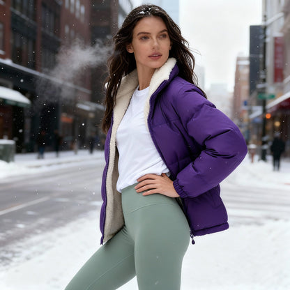 Warme Steppjacke Damen Komfort Design