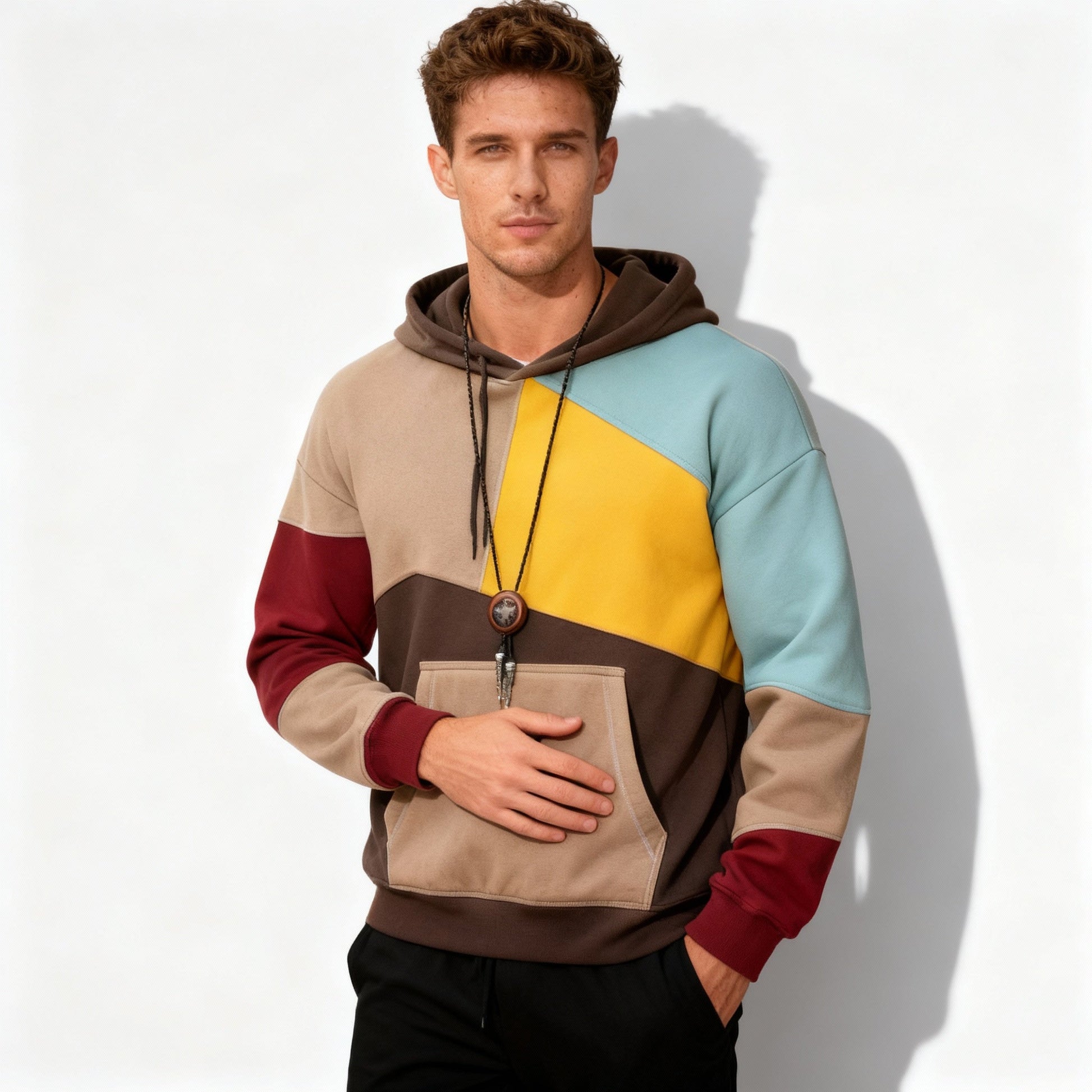 Stylischer Weicher Hoodie Streetwear Design - IdealeKleiden