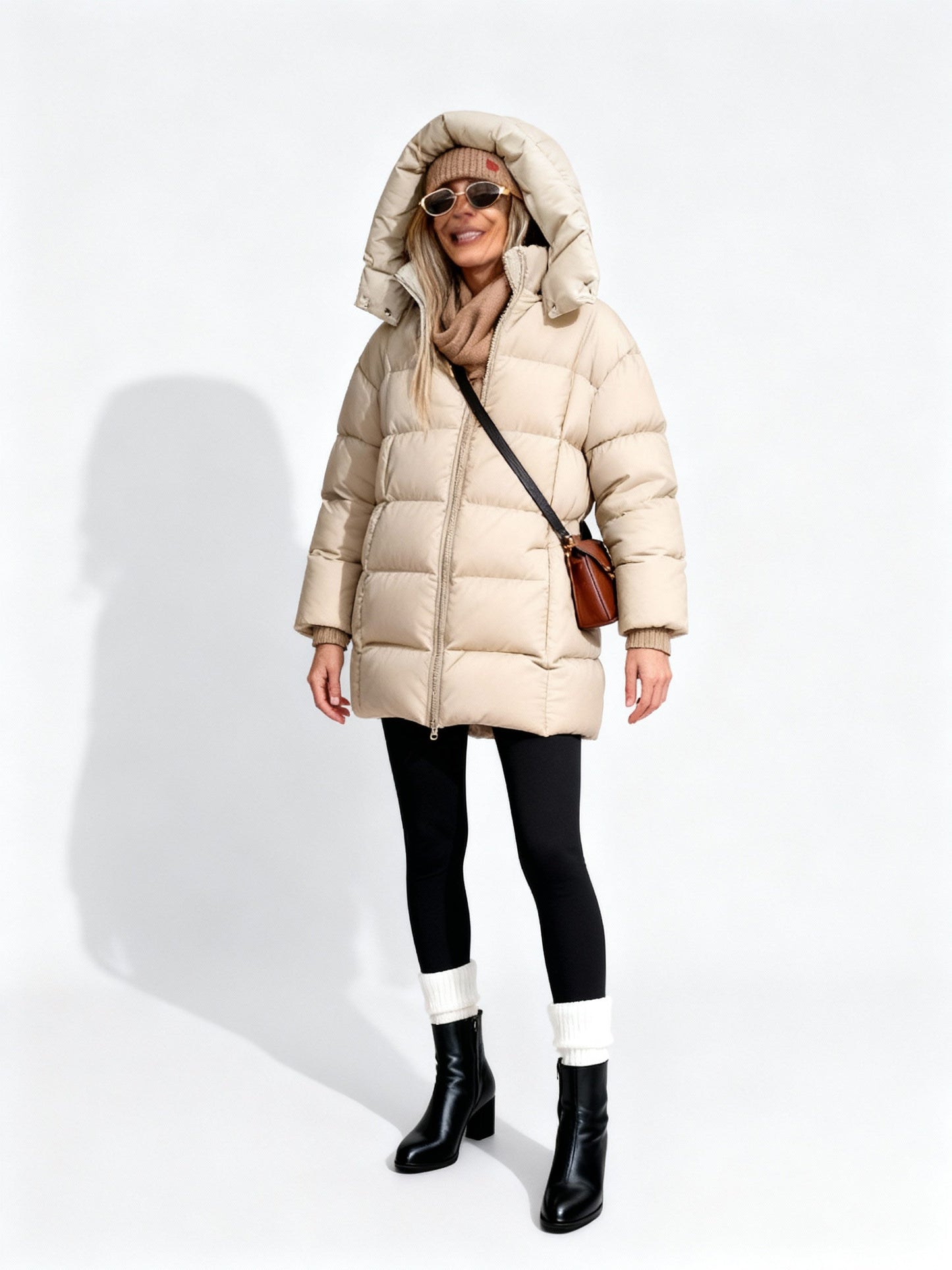 Stylische Damen Winterparka - IdealeKleiden