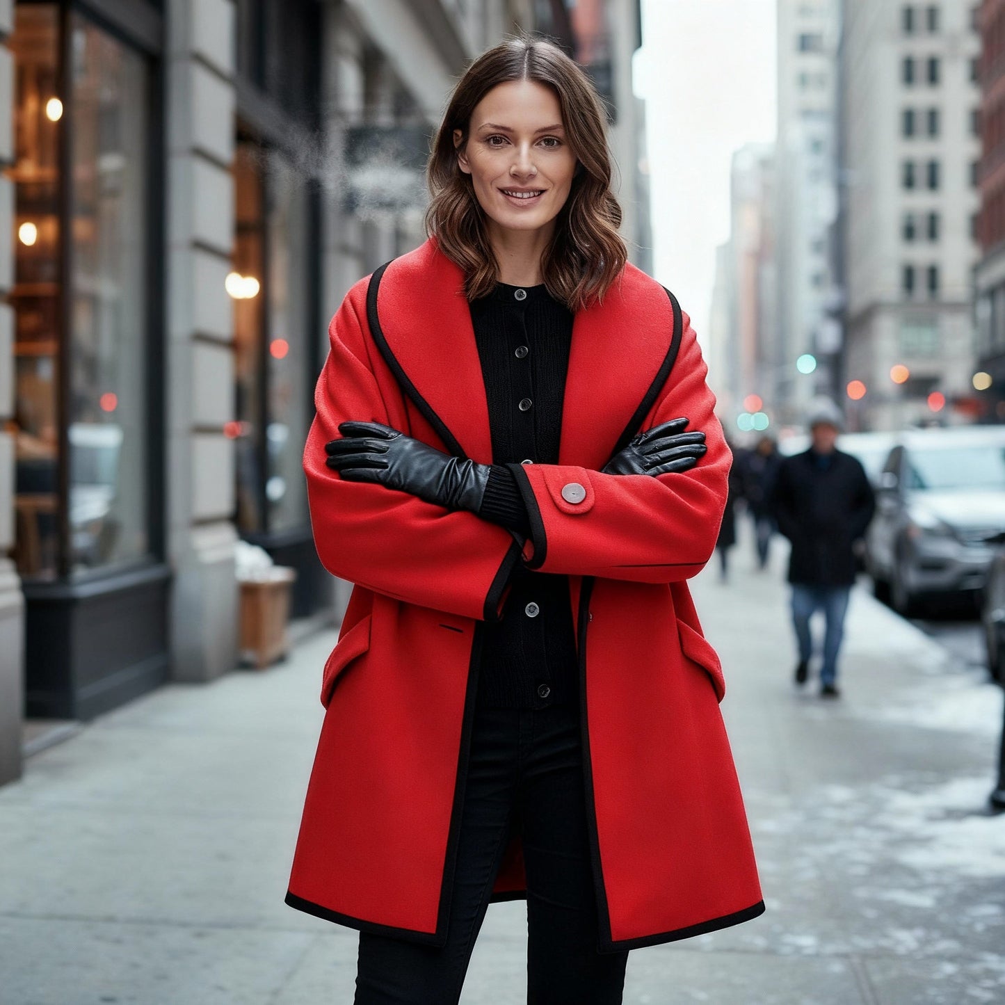 Stylische Damen Winterparka