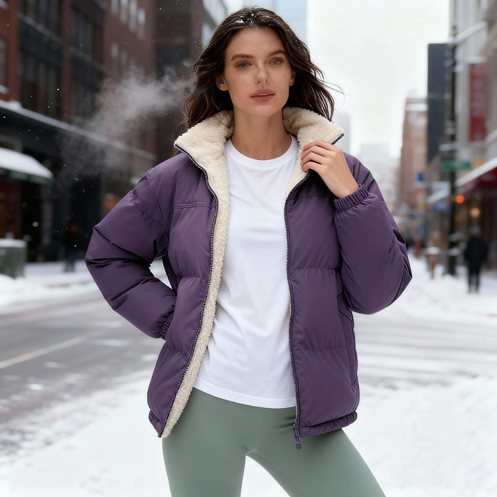 Warme Steppjacke Damen Komfort Design