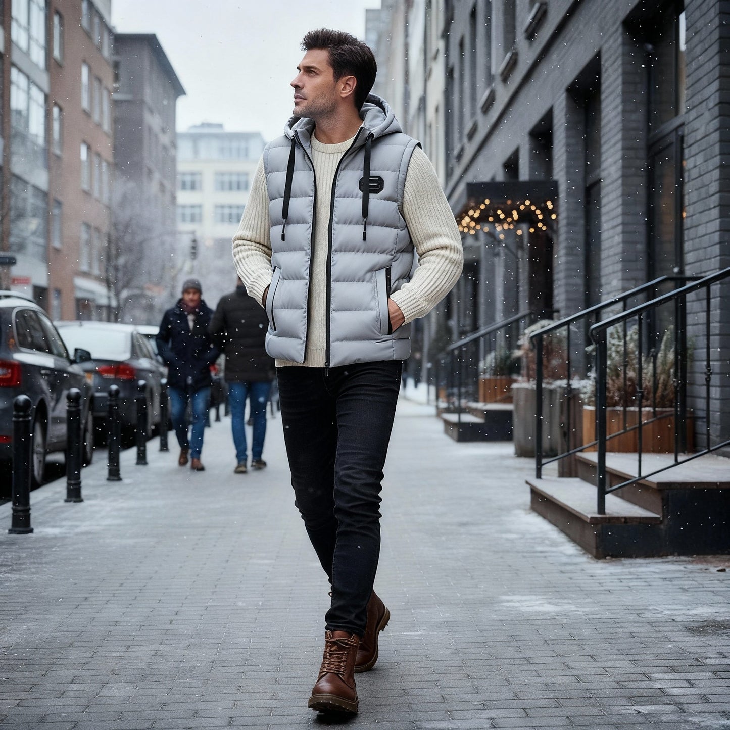 Elegante Damenweste Weich Fleece
