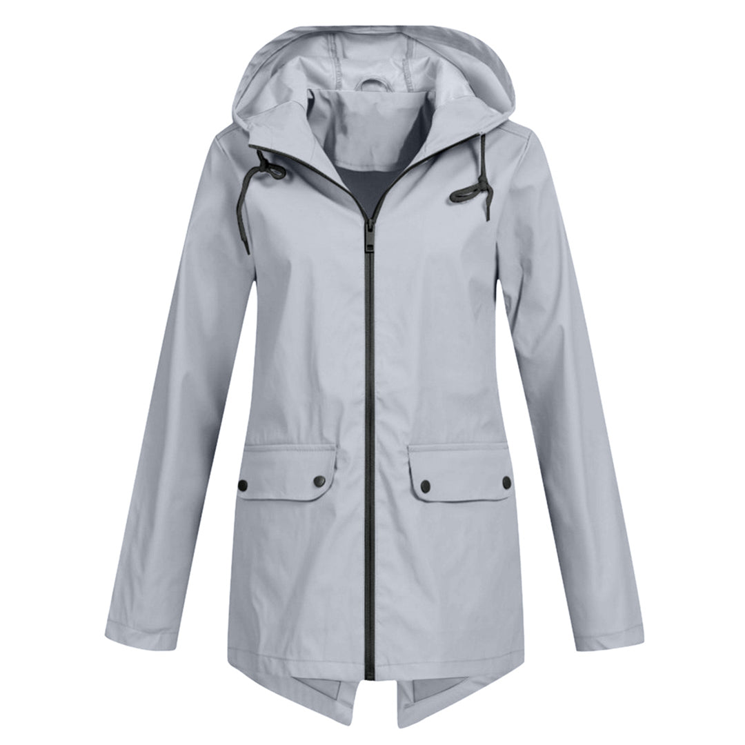 Herbst Regenjacke Damen Elegant Wasserfest
