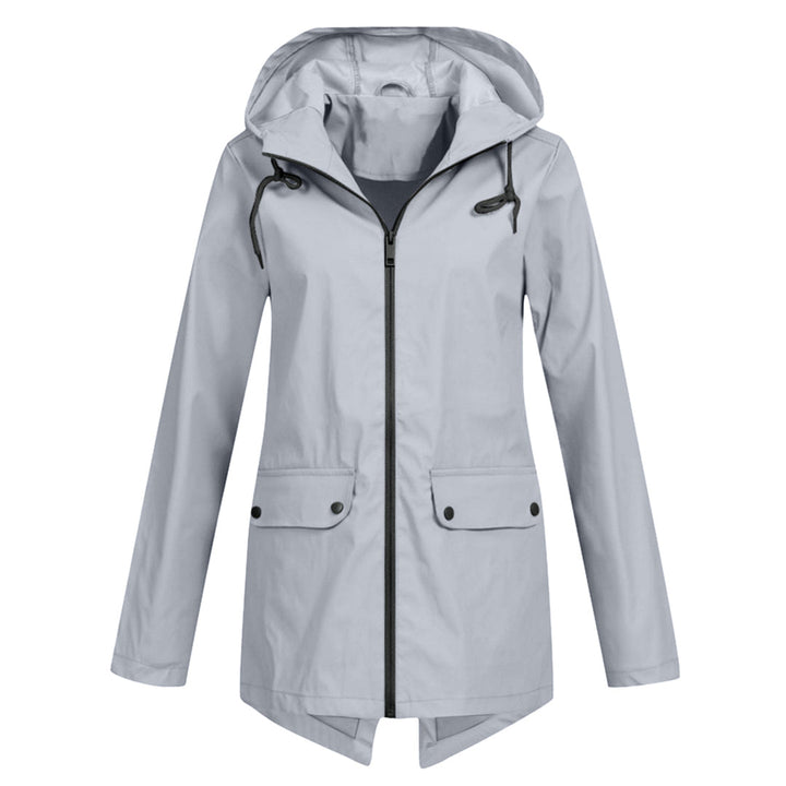 Herbst Regenjacke Damen Elegant Wasserfest
