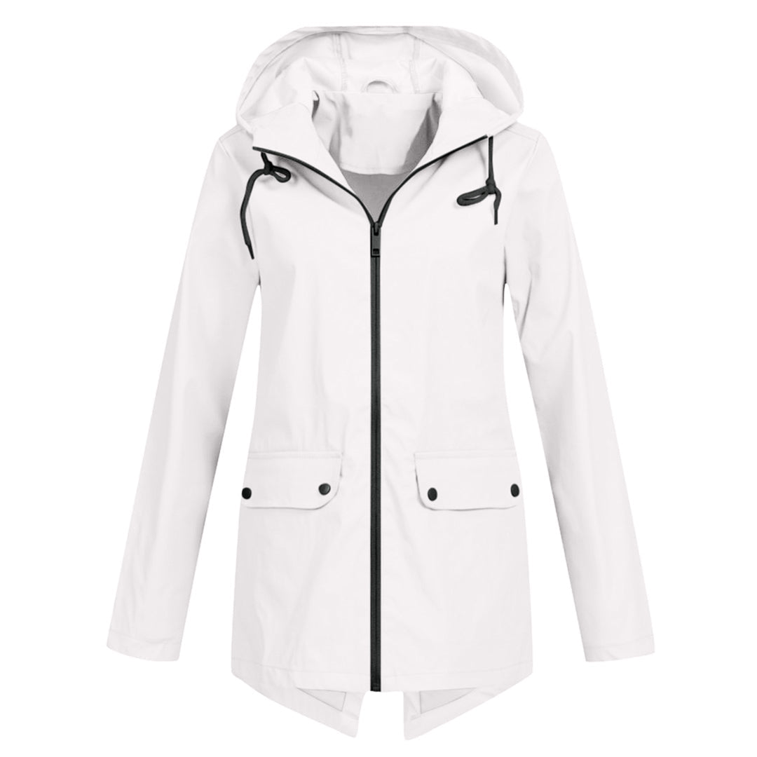 Herbst Regenjacke Damen Elegant Wasserfest