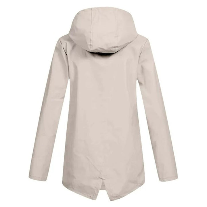 Herbst Regenjacke Damen Elegant Wasserfest - IdealeKleiden