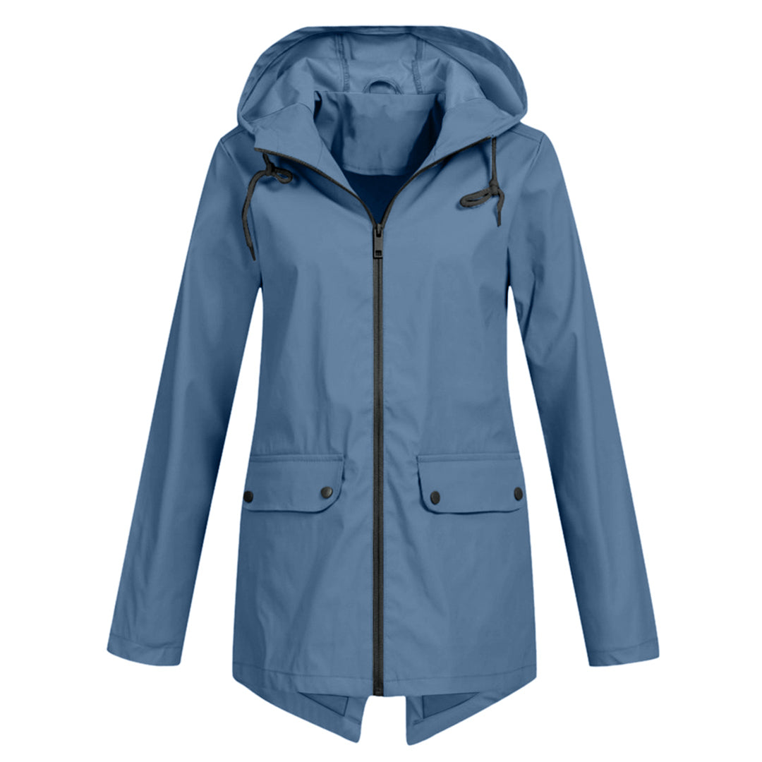 Herbst Regenjacke Damen Elegant Wasserfest