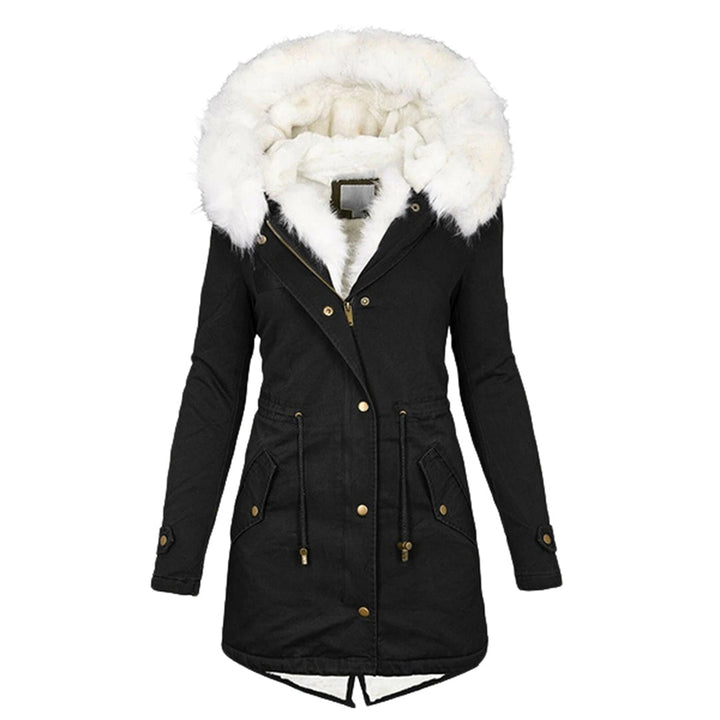 Warme Winterjacke Damen Stilvoll - IdealeKleiden