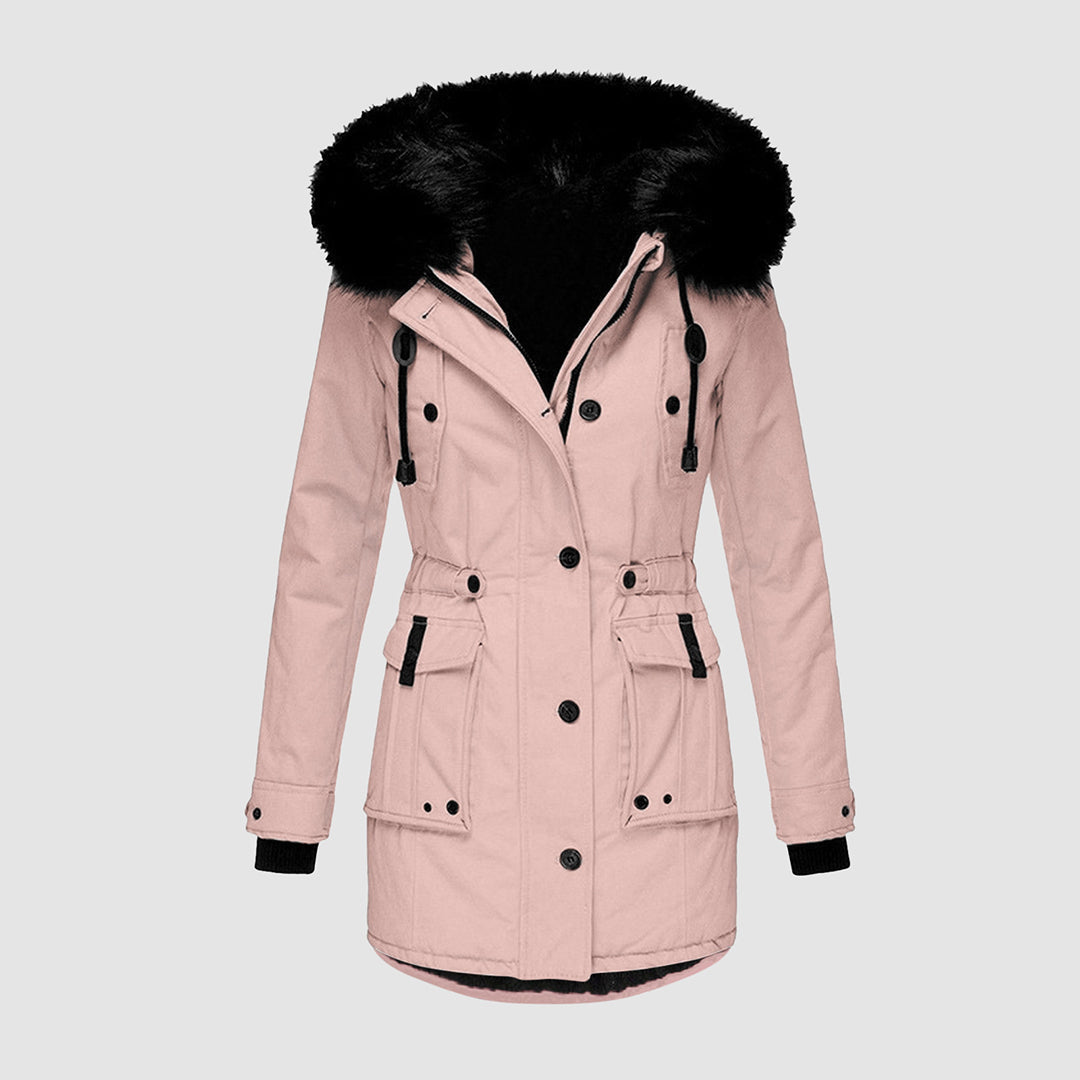 Warme Winterjacke Fleece-Innenleben