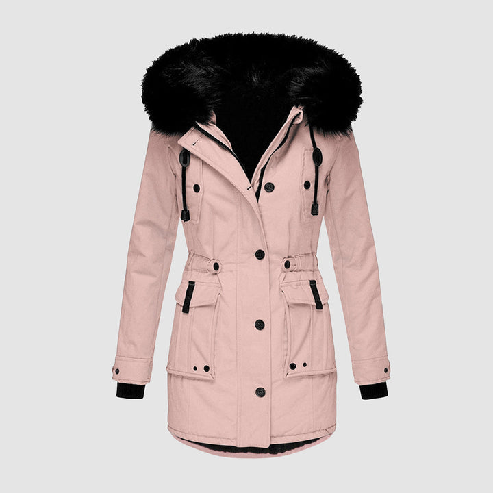 Warme Winterjacke Fleece-Innenleben