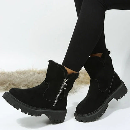 Warme Winterstiefel Frauen Elegant
