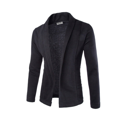 Herren Cardigan Offen Vorne Modern