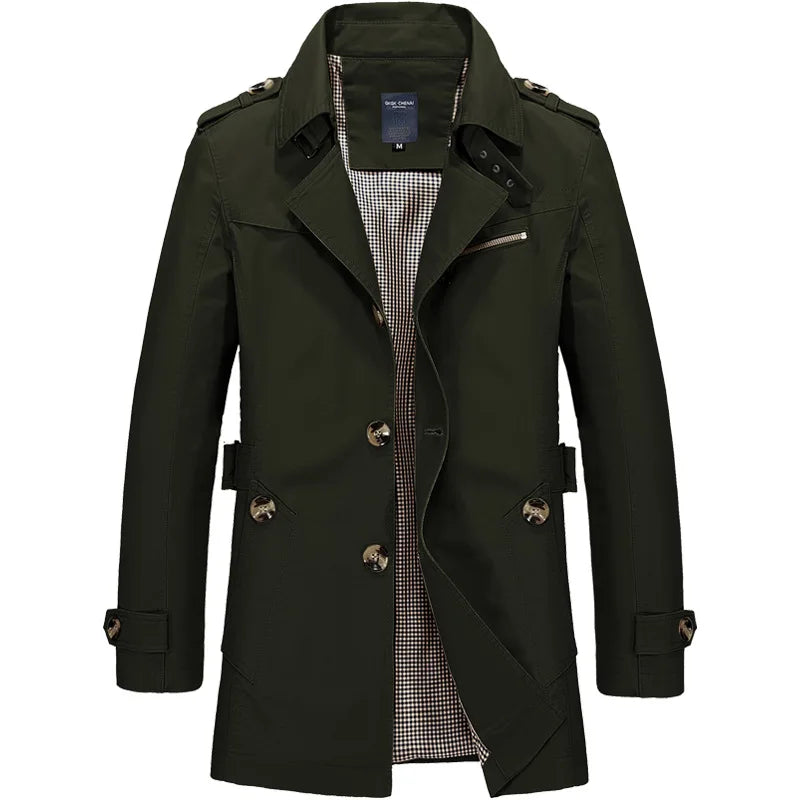 Stylische Herren Winterjacke Business Look - IdealeKleiden