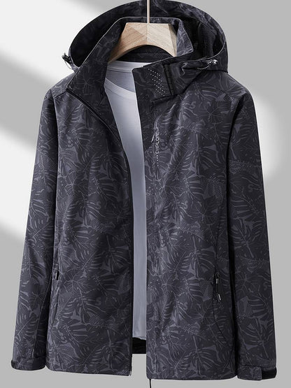 Wasserabweisende Outdoor-Jacke Damen Herren Funktionell - IdealeKleiden