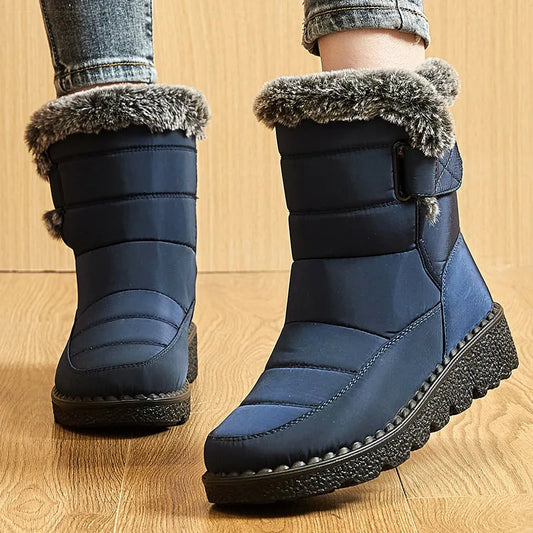 Wasserdichte Damenstiefel Winter Warm Fleece - IdealeKleiden