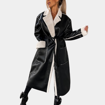 Eleganter Damenwintermantel Warm & Stilvoll