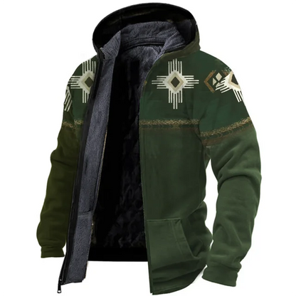Vito - Retro Fleecejacke Warm & Gemütlich
