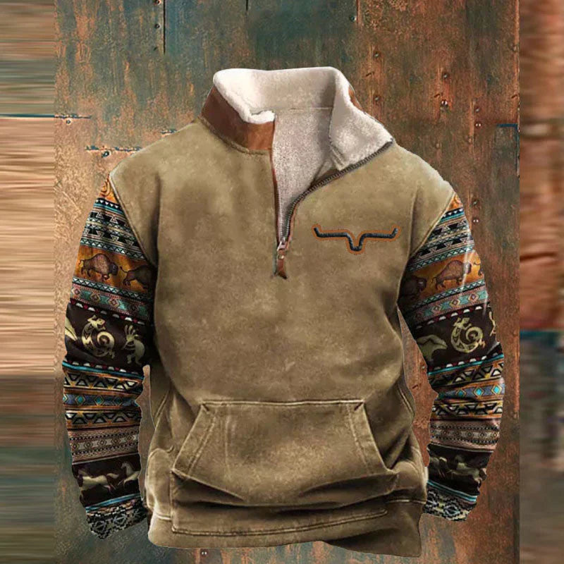 Warme Fleece-Jacke Herren Winter