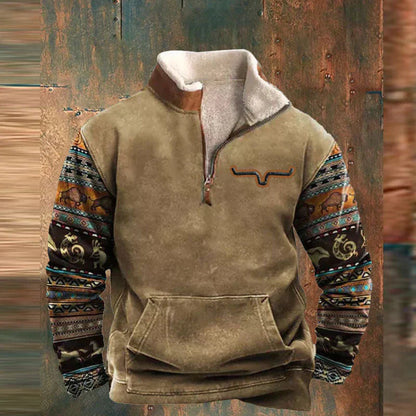Warme Fleece-Jacke Herren Winter
