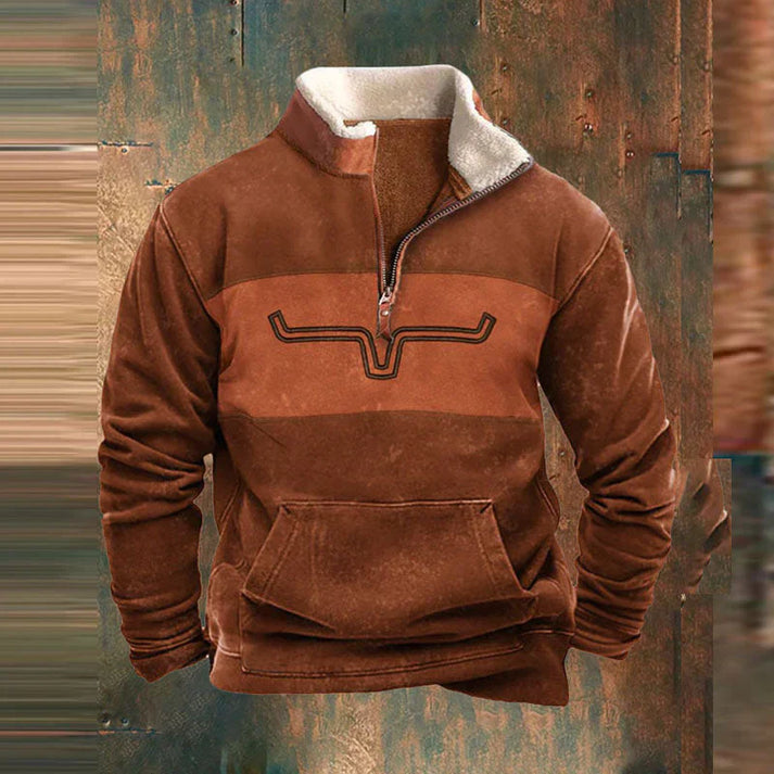 Warme Fleece-Jacke Herren Winter