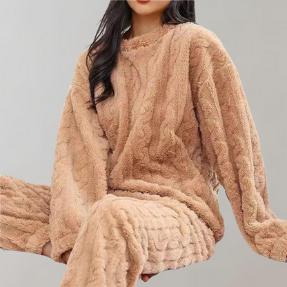 Weiche Fleece Pyjamas Set
