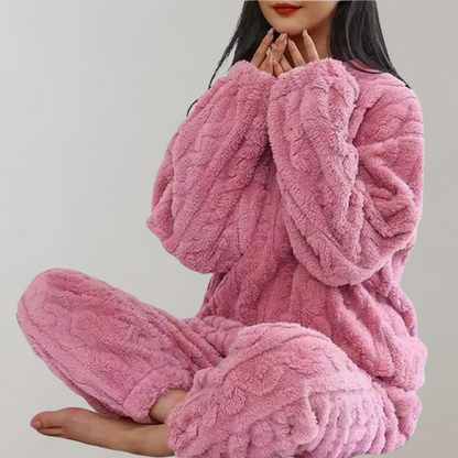 Weiche Fleece Pyjamas Set