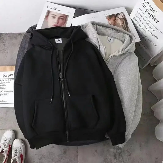 Kapuzen-Cardigan Damen Warm - IdealeKleiden