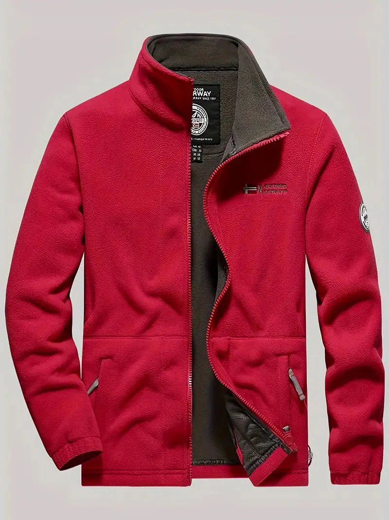 Herren Winterjacke Fleece Winddicht Isoliert