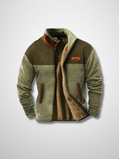 Herren Fleecejacke Warm Sherpa Winterjacke