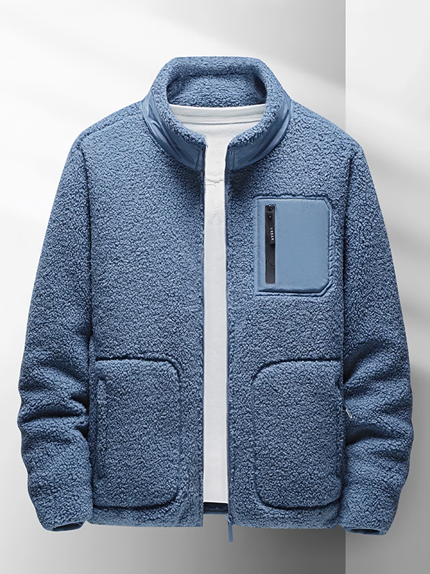 Herren Fleecejacke Warm Zip-Up